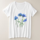 Zoek naar korenbloem tshirts For her