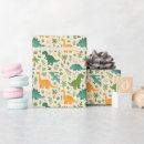 Recherche de dinosaure papier cadeau Fête d'anniversaire dinosaure