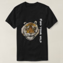 Recherche de peinture de tigre tshirts Sauvage