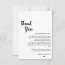 Recherche de table remerciements cartes Simple