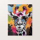 Recherche de girafe mignonne puzzles Pour tous