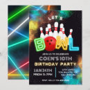 Recherche de quille invitations De bowling