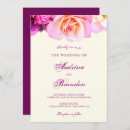 Recherche de fuchsia mariage invitations Calligraphie