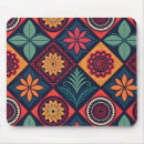 Recherche de fleurs géométriques tapis souris Bouquet