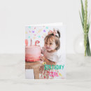 Recherche de premier anniversaire cartes Fille