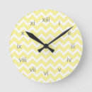 Recherche de zigzag jaune horloges Chevron
