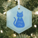Recherche de chat mignon ornements Premier noël