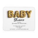 Recherche de baby shower save the date magnets Moderne