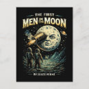 Recherche de fusée vintage cartes postales Science fiction