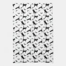 Recherche de chat noir cuisine linges Motif