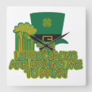 Recherche de lutins horloges Irlandais