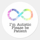 Recherche de patient autocollants Autiste