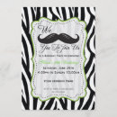 Recherche de moustache anniversaire invitations Noir