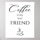 Zoek naar koffie print posters Vriend