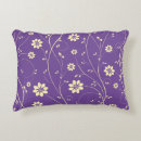Recherche de beau motif coussins Violet