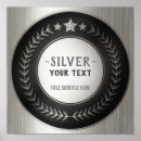 Zoek naar zilver posters Aangepast