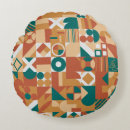 Recherche de géométrique multicolore coussins Abstrait