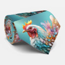 Recherche de plumes de poulet cravates Oiseau