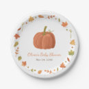 Recherche de thanksgiving assiettes Baby shower