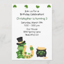 Recherche de soyez irlandais invitations Clou