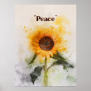 Recherche de peinture tournesol posters Feuille