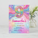 Recherche de 9 ans invitations Arc en ciel