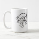 Recherche de tête de cheval tasses Croquis