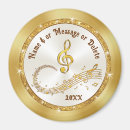 Recherche de notes musique magnets Clef