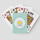 Recherche de fleur rouge jeux de cartes Turquoise