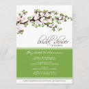 Zoek naar cherry bridal shower invitations Kersenbloesems