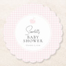 Recherche de baby shower dessous de verres Script