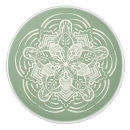 Recherche de mandala de boutons et poignées de porte Vert