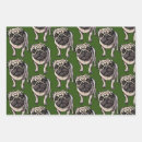 Recherche de carlin papier cadeau Animal
