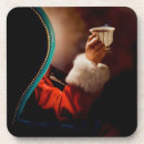 Zoek naar vintage kerstman onderzetters Feestelijk