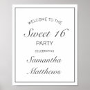 Recherche de sweet 16 déco Pour tous