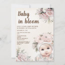 Recherche de belles fleurs roses invitations Élégant