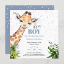 Recherche de jungle safari baby shower invitations Aquarelle
