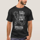 Recherche de dyslexie tshirts Sensibilisation