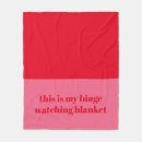 Recherche de modernes couvertures plaids Rouge