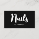 Recherche de technique cartes visite Manicuriste