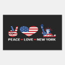 Recherche de drapeau de new york autocollants Statue de liberté