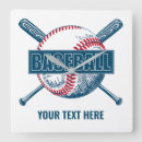 Zoek naar honkbal klokken Illustratie