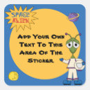 Recherche de vaisseau spatial autocollants Personnalisation