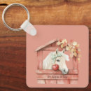 Zoek naar wit paard sleutelhangers Rood