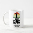 Recherche de golfeur de golf tasses Fête des pères