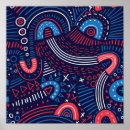 Recherche de motif abstrait posters Artistique