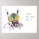 Zoek naar spinnen posters Grappig