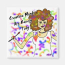 Recherche de créativité magnets Peinture