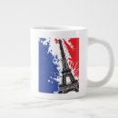 Recherche de tour eiffel paris france tasses Europe