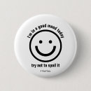 Recherche de bonne humeur badges Drôle